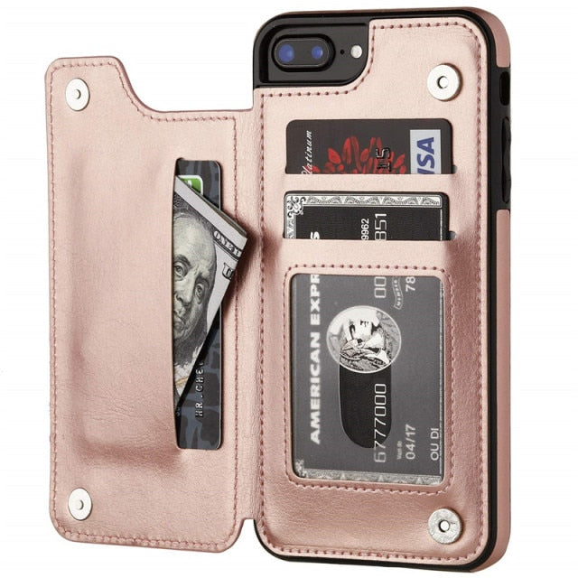 iphone Retro Flip Leather Case Various Models Australia Dealbest