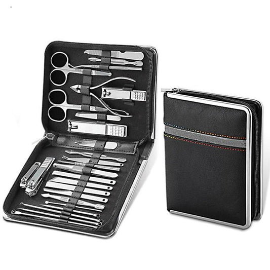 Stainless Steel Professional Manicure  Nail Clippers 11-26 Piece Set Australia Dealbest