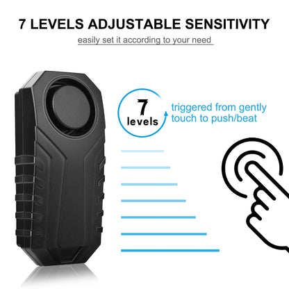 Waterproof Remote Control Anti-Theft Anti-Lost Bike Motorcycle Vibration Security Alarm System Australia Dealbest