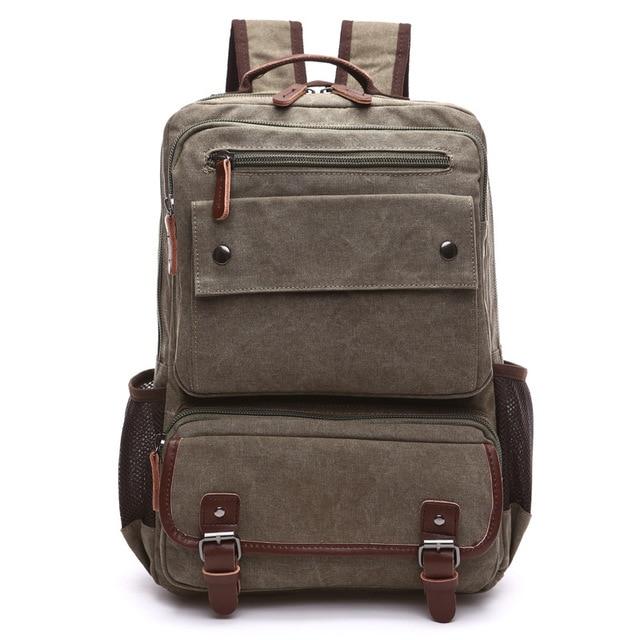 Retro Unisex Vintage Student Backpack Australia Dealbest