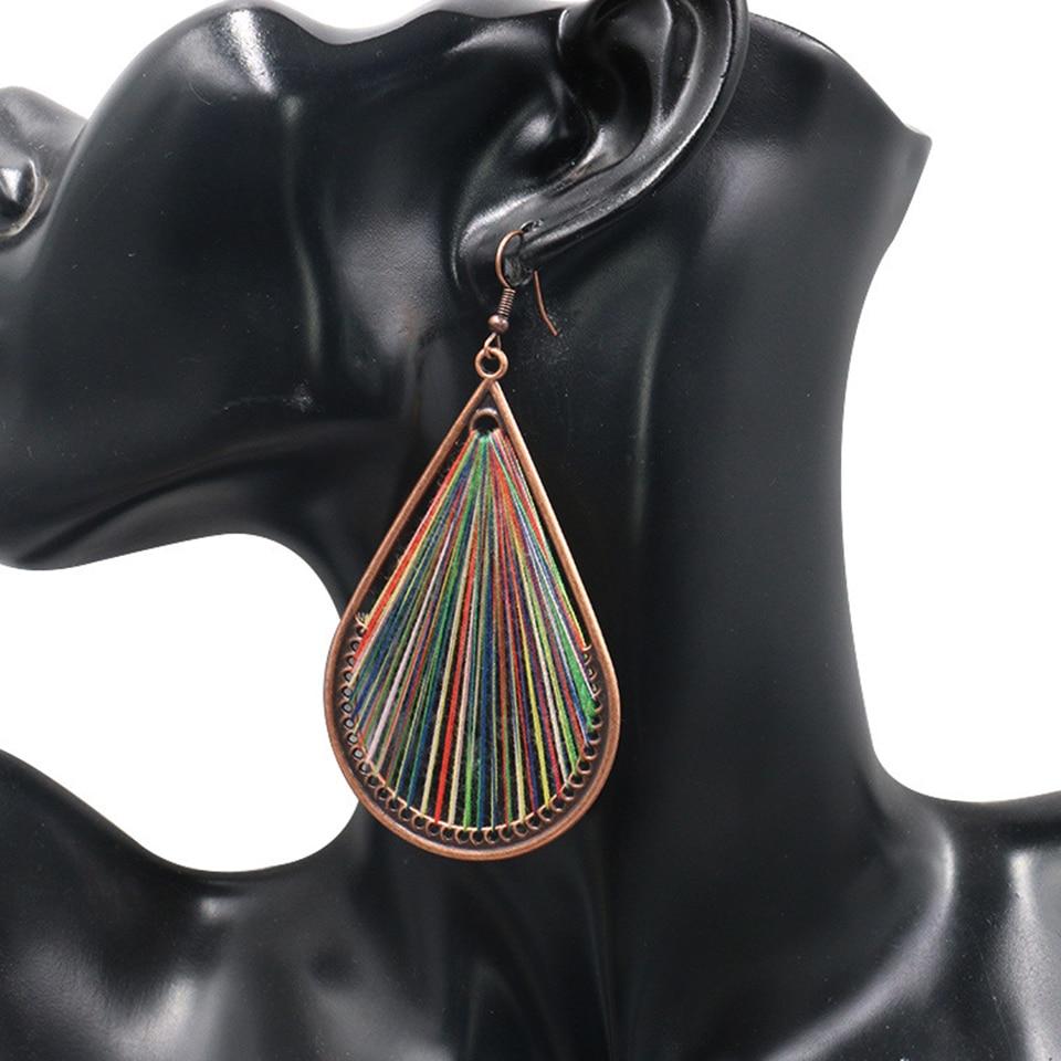 Bohemian String Drop Earrings Australia Dealbest