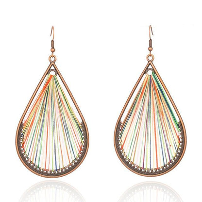 Bohemian String Drop Earrings Australia Dealbest