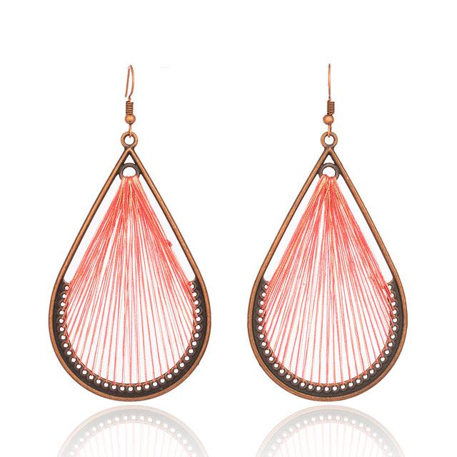 Bohemian String Drop Earrings Australia Dealbest