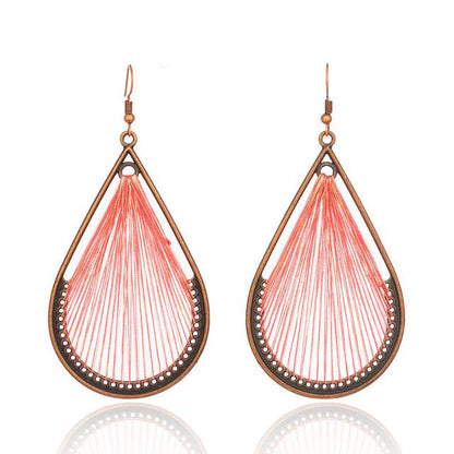 Bohemian String Drop Earrings Australia Dealbest