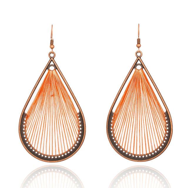 Bohemian String Drop Earrings Australia Dealbest