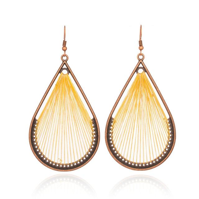 Bohemian String Drop Earrings Australia Dealbest