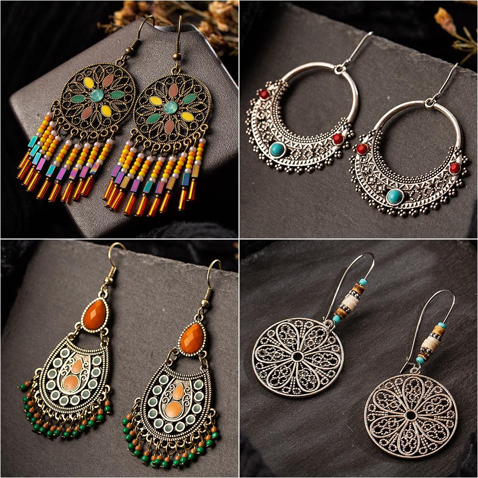 Various Styles Vintage Boho Drop Earrings Australia Dealbest