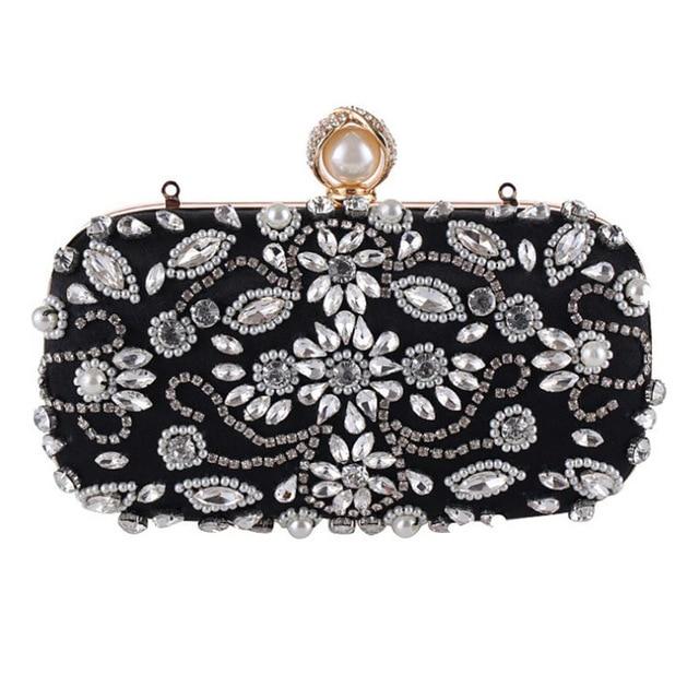 Rhinestone Pearls Beaded Clutch Australia Dealbest