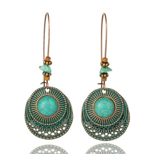 Vintage Turquoise Drop Earrings Australia Dealbest