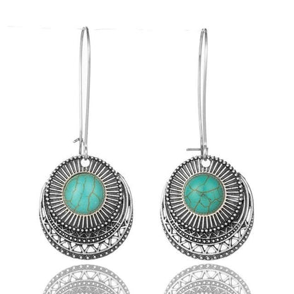 Vintage Turquoise Drop Earrings Australia Dealbest