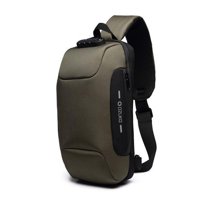 Anti-Theft Lockable Waterproof Travel/Cycling Sling Backpack Australia Dealbest