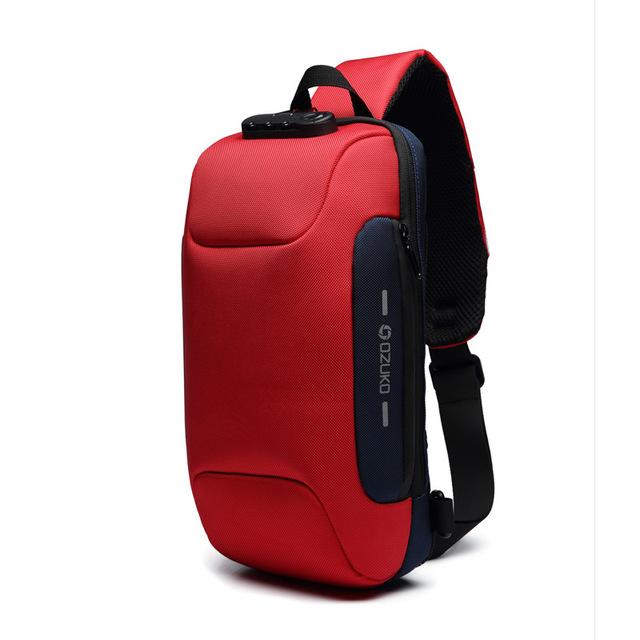 Anti-Theft Lockable Waterproof Travel/Cycling Sling Backpack Australia Dealbest