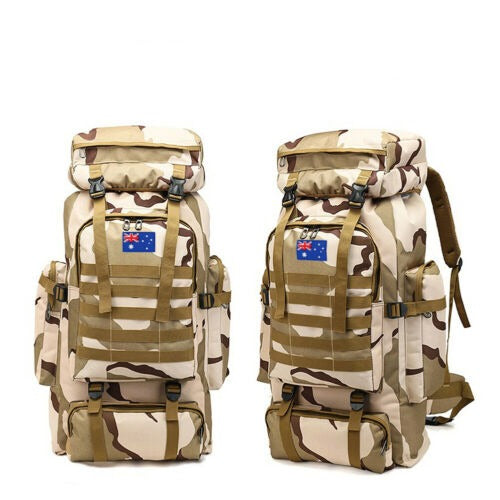 Tactical Hiking Backpack 80L Australia Dealbest